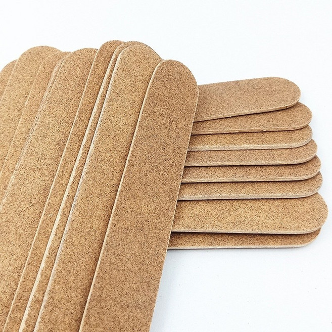 우드화일 네일파일 우드파일 손발톱정리 네일아트부자재 180그릿 네일화일 50개입, 브라운, 1세트