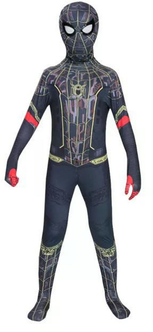 스파이더맨 노웨이 웹 거미줄 슈트 슈터 코스프레 코스튬 쫄쫄이 가면 마스크 옷
