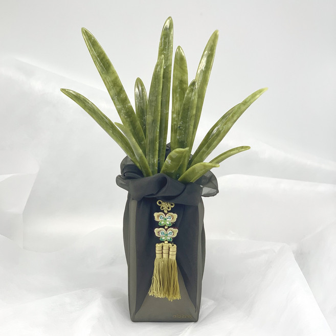 승진 영전 취임 축하 개업 이사 집들이 선물 옥난 옥화 옥화분/ 아토제이드 *스페셜에디션* 옥꽃 동양란