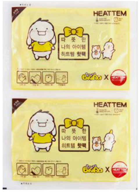 행복안전 다봉산업 히트템 바루 국산 핫팩 아동용 어린이용 소형, 180개