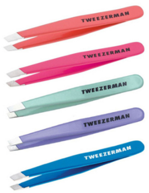 트위저맨 미니 슬랜트 트위저 족집게 정품, 라벤더, 1개