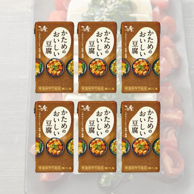 사토노유키 단단하고 맛있는 두부, 300g, 6개