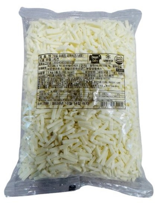 임실 슈레드 피자치즈 (무료배송), 1개, 1kg