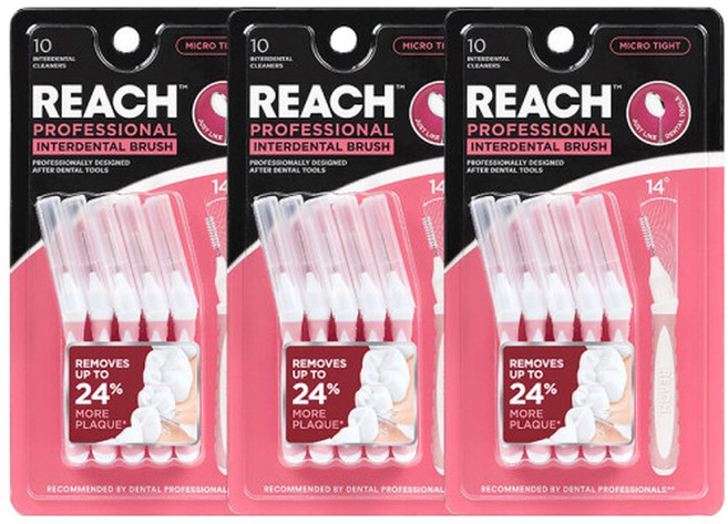 리치 치간칫솔 10입(MICRO TIGHT) 3개, 10개입