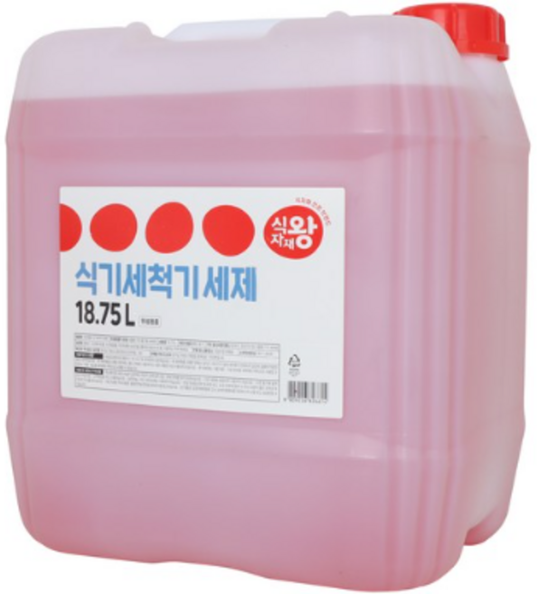 식자재왕 식기세척기 세제, 18.75L, 1개