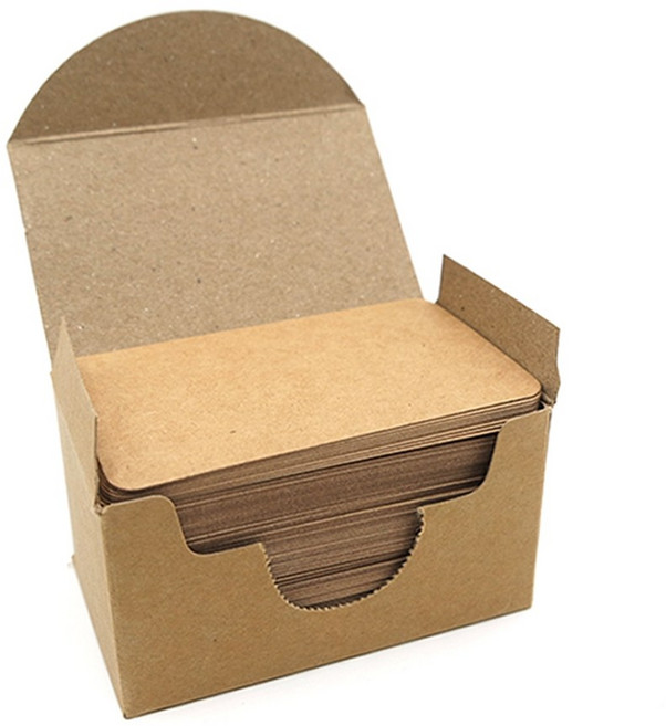 크라프트 메모지 두꺼운 종이 메모지 100매