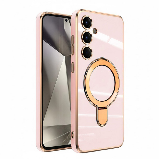 이케미 갤럭시24/ 갤럭시25/ 갤럭시26시리즈 맥세이프 호환 핑거링 거치대 케이스