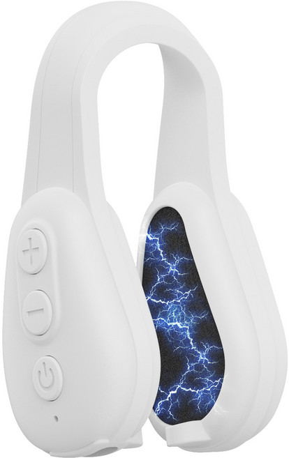 Leeko EMS 코 교정기 고주파 미세전류 콧볼 마사지기 코 높이개 (레드라이트/6가지모드), 화이트, L-501W