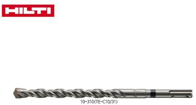 2날 10x310mm 비트 SDS PLUS TE-C10/31 힐티 88361pc 1(pc), 1개