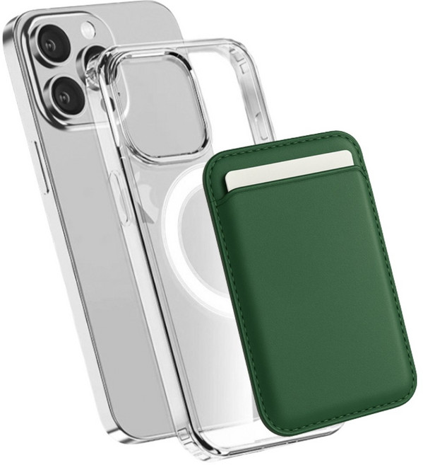 SUMMIT 맥세이프 케이스 아이폰 호환 카드 케이스 세트