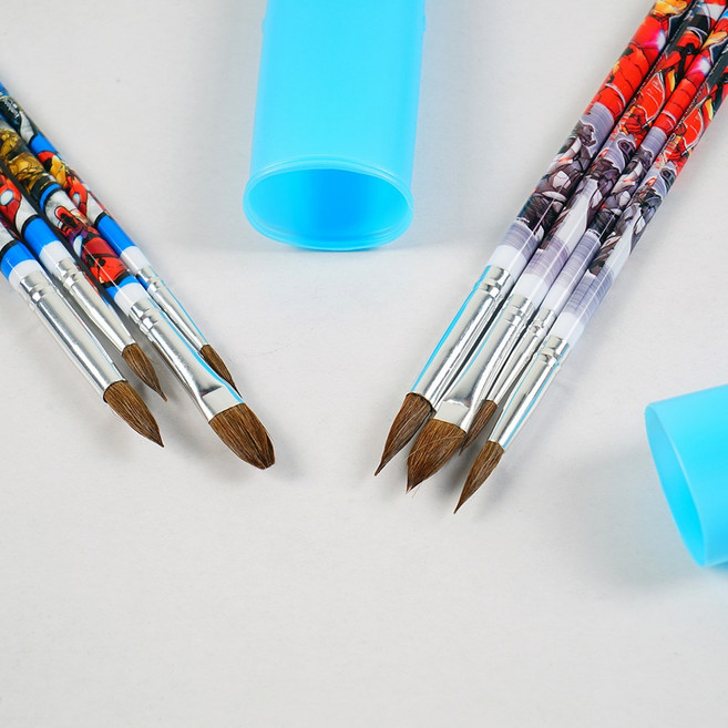 마블 어벤져스 붓/붓통세트 수채화 미술 초등학생 준비물