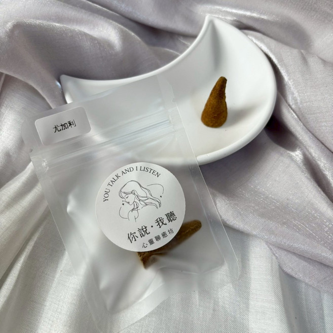 心靈聊癒坊 白水晶碎石 (5-7mm/7-9mm/9-12mm) 空間淨化能量石 100g 水晶陣必備 可加購尤加利塔香, 【加購】兩顆尤加利塔香, 白色