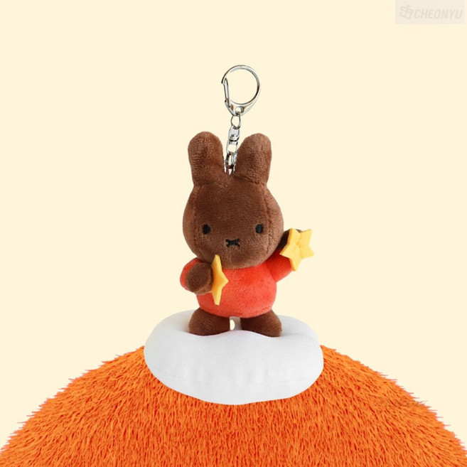 히하 미피 꿈 인형 키링 브라운 봉제인형