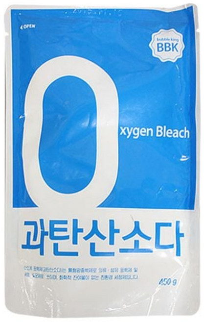 버블킹 과탄산소다 450g 과일 설거지 세탁 찌든떄, 1개