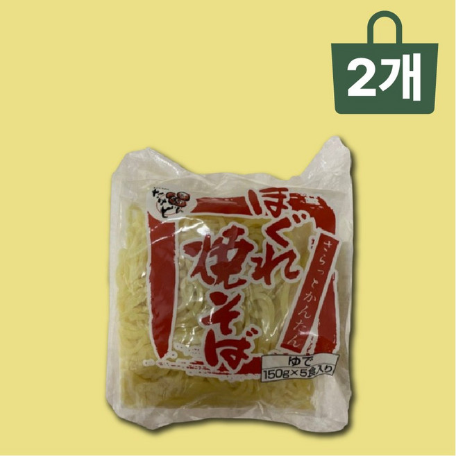 호구레 야끼소바면, 750g, 2개