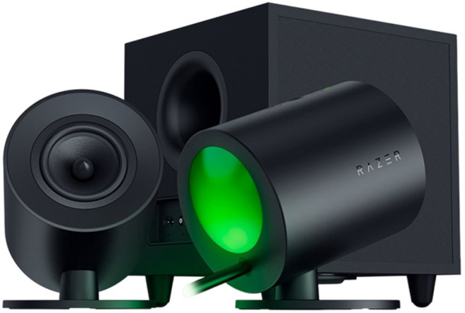 Razer 雷蛇 Nommo V2 天狼星喇叭 7.1聲道藍牙重低音電腦電競揚聲器, 主商品