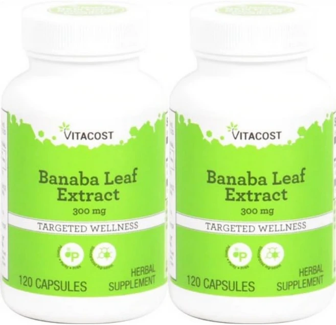 비타코스트 바나바 잎 추출물 300mg, 120정, 1개 - 쿠팡