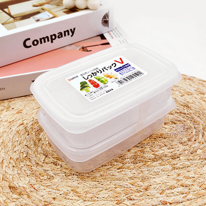 일본 반투명 나카야 2P [450mL] V 밀폐통 -