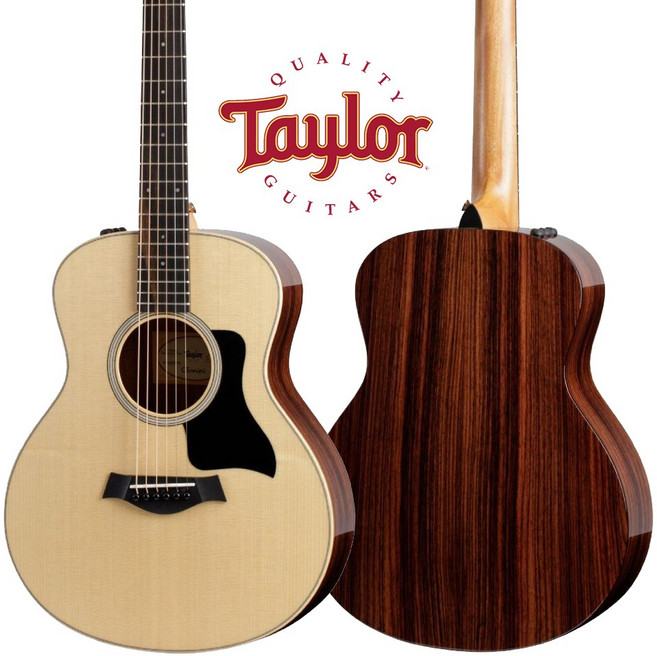 테일러 GS mini e 로즈우드 플러스 어쿠스틱 미니 기타, 1개
