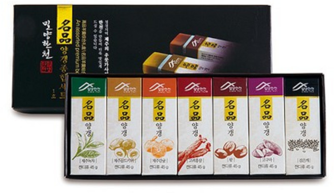 양갱이 연양갱 명품 양갱 선물, 6세트, 315g