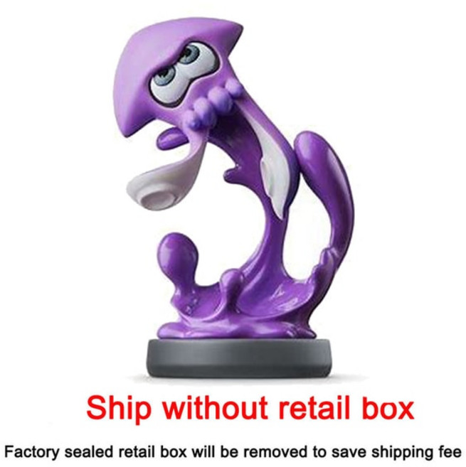 닌텐도 아미보 슈퍼 스매쉬 브라더스 스플래툰 잉클링 피규어 시리즈 NFC 옥토링 3 팩 PART2, 1개, 15 Squid Neon no box