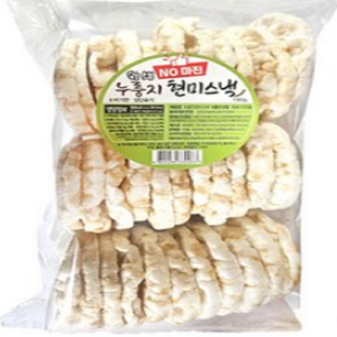 노마진 웰빙 누룽지 현미스낵, 1개, 180g