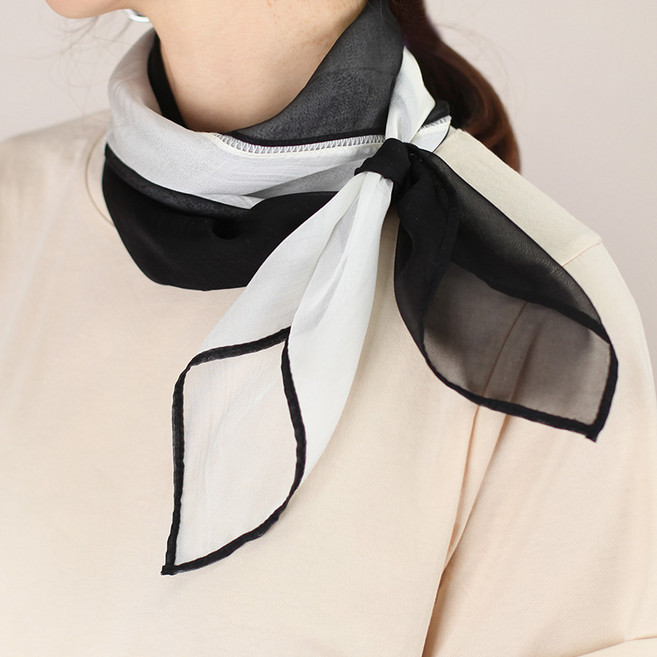 아를 명품 여성 봄 실크 스카프 100%