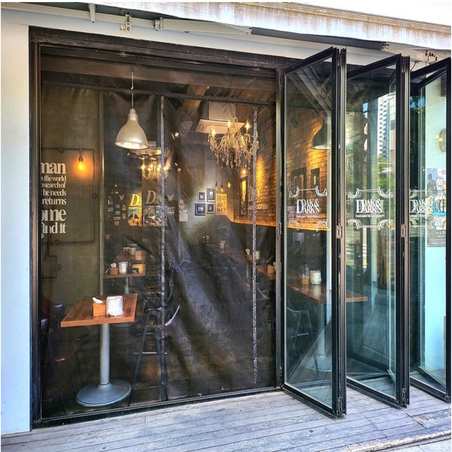 자석 현관방충망 맞춤 제작 대형 베란다 텐트 모기장, 121cm~150cm, 231cm ~ 250cm, 2.검정