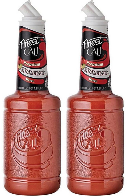 Finest Call Premium Michelada Drink Mix 파이니스트콜 프리미엄 미켈라다 음료 믹스 1L 2팩, 2개