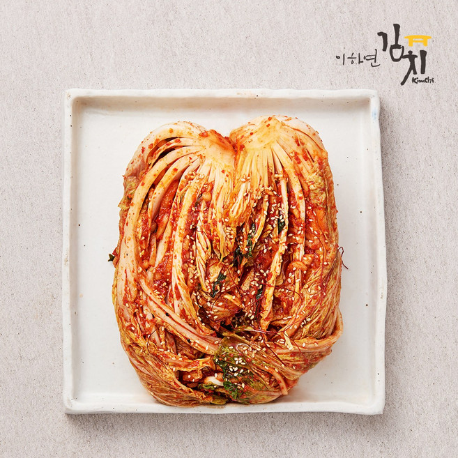 [봉우리김치]이하연 명인이 직접 담근 국내산 전라도식 배추포기김치, 1개, 1kg