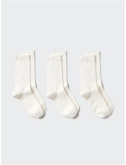 유니클로 삭스 3P 립 no.1772110