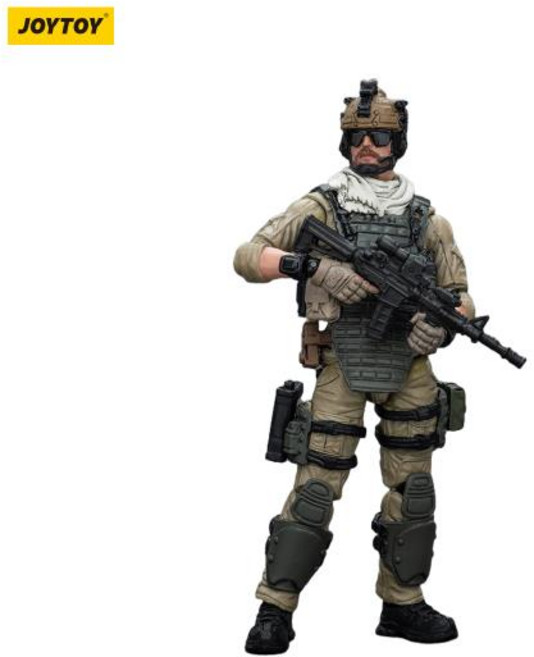 조이토이 JOYTOY 1/18 밀리터리 액션 피규어 미군 델타 어썰트 분대 컬렉션 모델 장난감 선물 주식, [02] DAS Operator, 1개