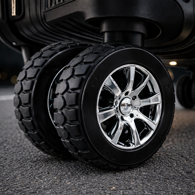 프리미엄 완전밀착 캐리어바퀴커버 바퀴보호 소음방지 8개