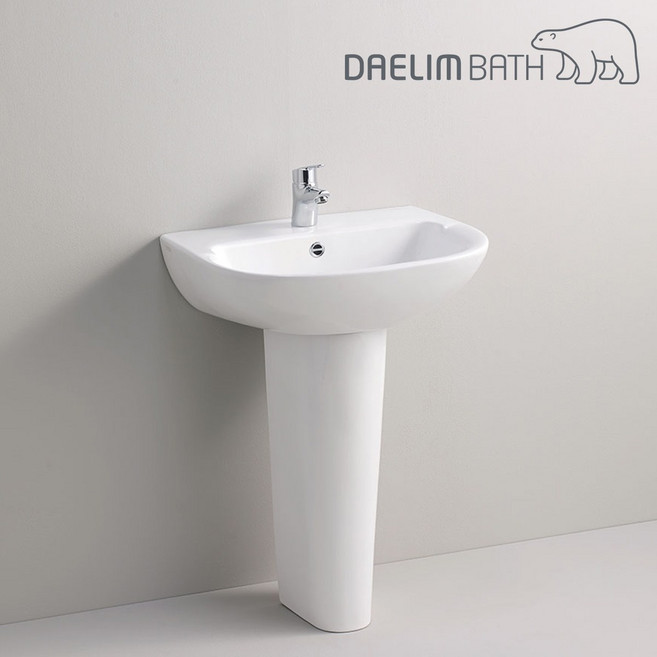 대림바스 CL-760 세면기 긴다리 반다리 세면대교체 부속풀세트포함 CL760, 세면기상부만선택, 자동폽업+벽배수트랩, 업그레이드안함