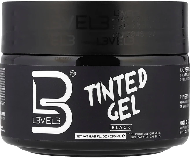 레벨 3 틴티드 젤 블랙 250ml (8.45 fl oz) VEL-25140 - 쿠팡