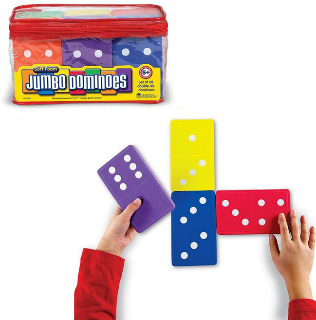 수연산 패턴 수학놀이 말랑한 EVA재질 점보 도미노 5세이상 어린이집 GA22291