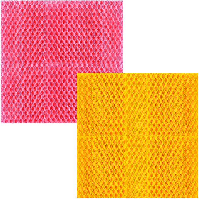 청소해결사 망사수세미, 2개입, 1개