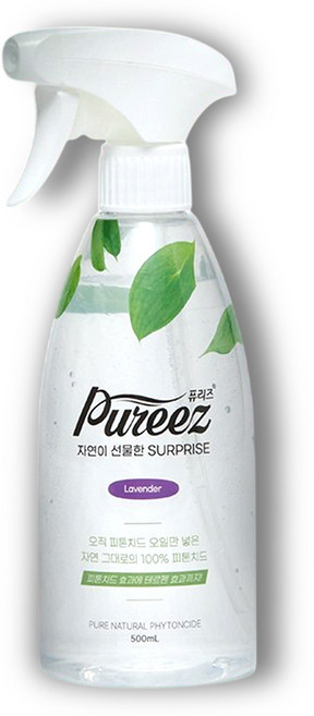편백수가 아니라 진짜 피톤치드 퓨리즈 피톤치드 스프레이 라벤더, 1개, 500ml