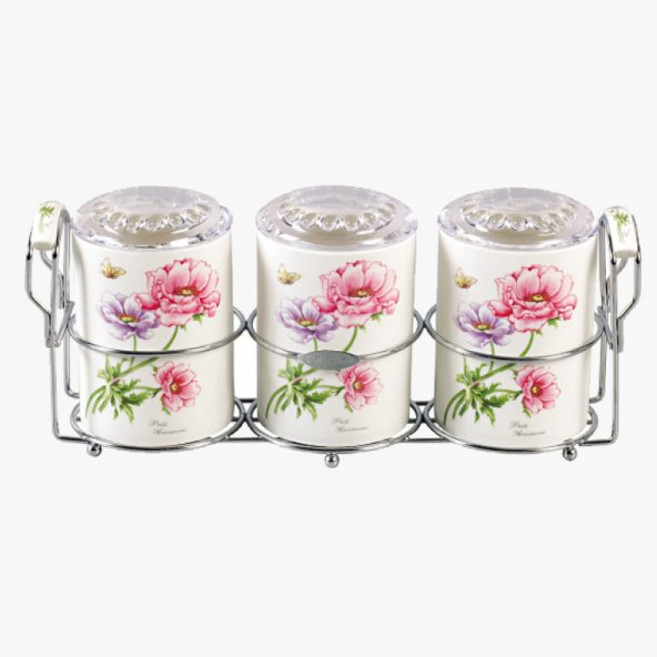 홍쇼핑 양념통 (대3구) 이쁜 양념통 소스통 양념통세트