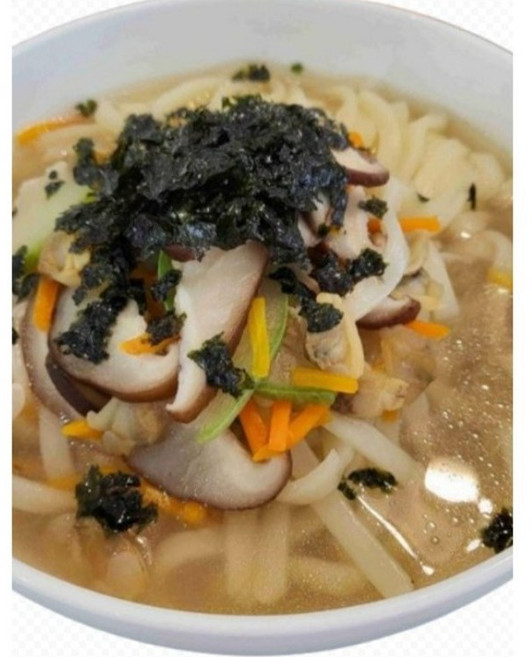 차려낸 국물이시원한 바지락칼국수 깔끔한육수 쫄깃한면발, 1개, 1.32kg