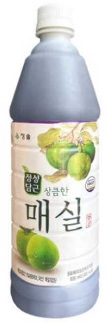 청솔 상큼한 매실 음료베이스, 12개, 835ml