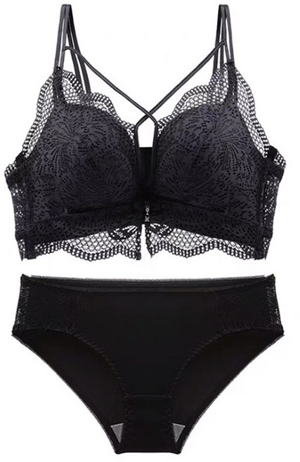 arua 아루아 베아트리체 왕뽕 노와이어 볼륨 브라 5cm + 팬티 세트