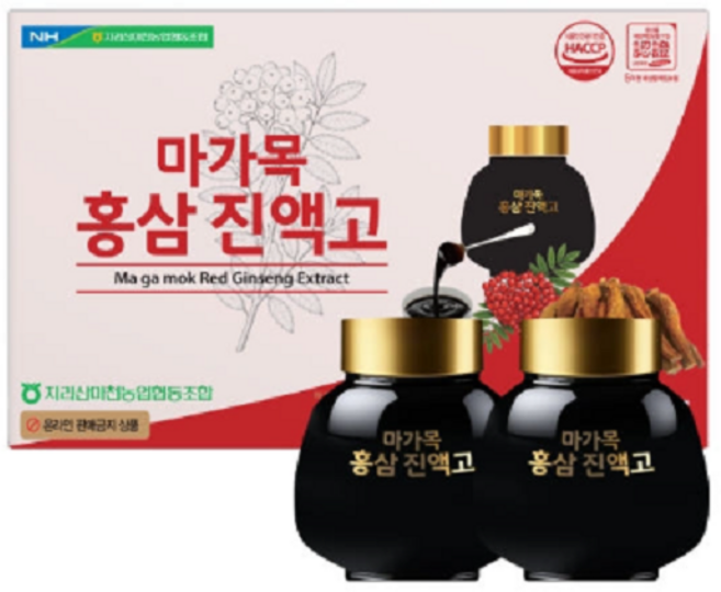 지리산마천농협 마가목 홍삼 진액 홍삼농축액, 2개, 500g