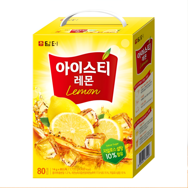 담터 레몬 아이스티 80Tx1개, 14g, 160개