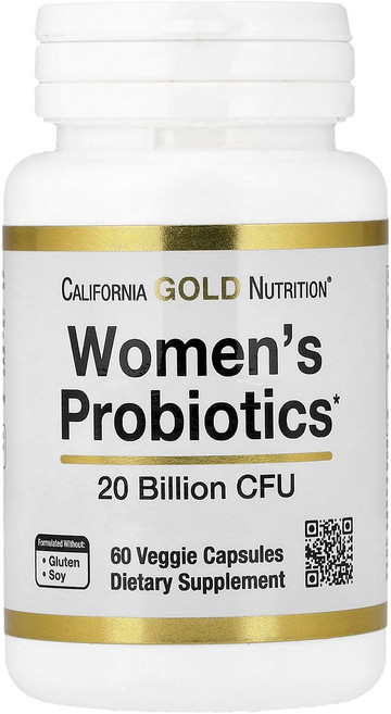 레이크애비뉴뉴트리션 여성용 프로바이오틱스 200억 CFU 60 베지캡슐, 5개, 60정