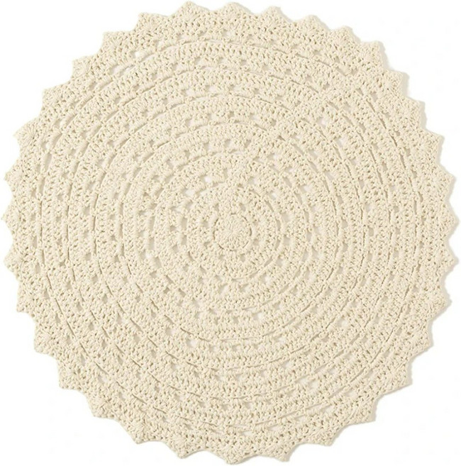 [Francfranc] 프랑프랑 채플 러그 M 화이트