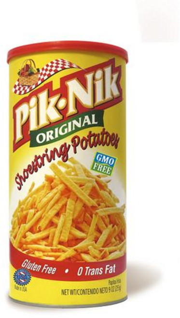 픽-닉 슈스트링 포테이토 255 g (3개 팩) 오리지널 Pik-Nik Shoestring Potatoes 9 Ounce (Pack of 3) Original, 1개