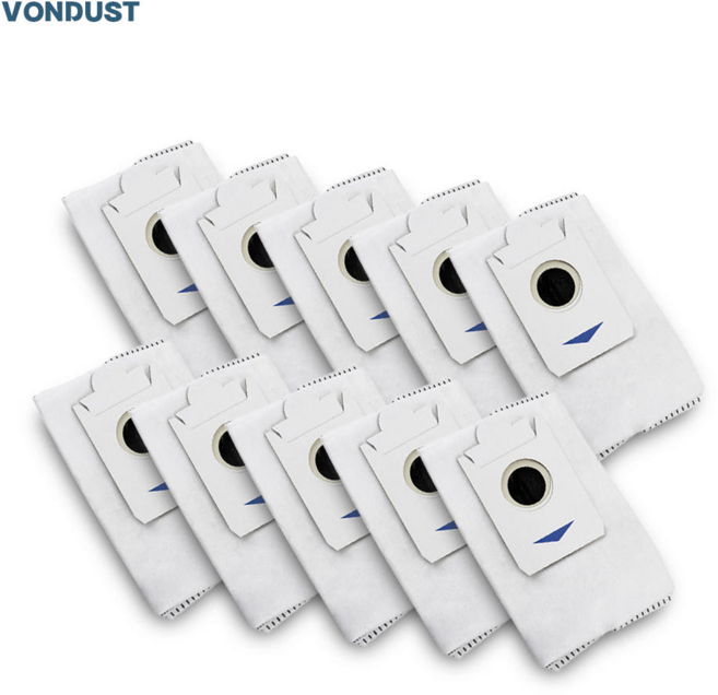 [호환] 본더스트 에코백스 X2 옴니 X5 옴니 T30S 프로 먼지봉투 더스트백 10개입, 10개