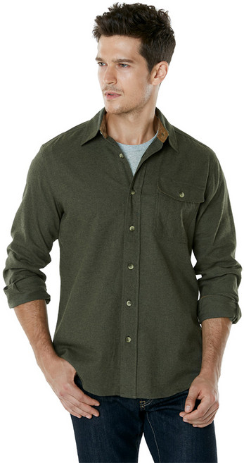 CQR 겨울 플란넬 기모 소프트 면 셔츠 CQ-HOF113