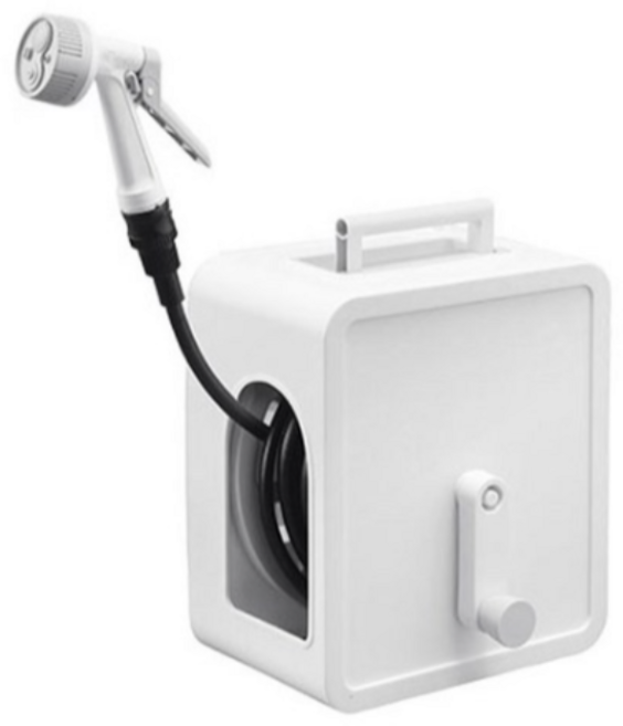 아이리스 디자인 풀커버 투웨이 호스릴 20m, WHITE (화이트), 2개